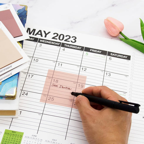 Pastel Transparent Sticky Notes, 4 Packs, 3 x 3 Inch, See Through Annotating Sticky Notes for Office School Supplies
