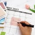 Pastel Transparent Sticky Notes, 4 Packs, 3 x 3 Inch, See Through Annotating Sticky Notes for Office School Supplies