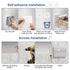 9.4x7.8x3.5 inches Sanitary Napkin Receptacle with Hygiene Disposal Bags and Trash Bag, Stainless Steel Wall Mounted