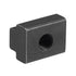 uxcell M6 8.8 10Pcs Thread T Slot Nuts, Alloy Steel Black Oxide Finish Grade Tapped Through Slot T-Nuts Furniture