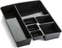 Officemate OIC Achieva Deep Drawer Tray, 30% Recycled Plastic, 15-1/8 x 11-1/2 x 2-1/4 in, Black
