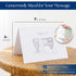 Five Jays Fly 24 Pack, 5 7 Baby Shower Thank You Cards with Envelopes and Stickers for Dog Owners - x Card Stock