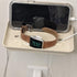 (1, Wonder Shelf - Small Plastic Self Adhesive Bathroom Wall Mount Shelf - Fits Over Toilet Paper Holder - Designed