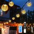 SMY Lighting 25FT Rechargeable Battery Operated 60 LED Crystal Globe String Lights