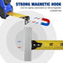 WORKPRO 25FT Auto-Lock Tape Measure, 1/8 Fractions, Easy Read, Double Stop Measurement Tape with Magnetic Hook