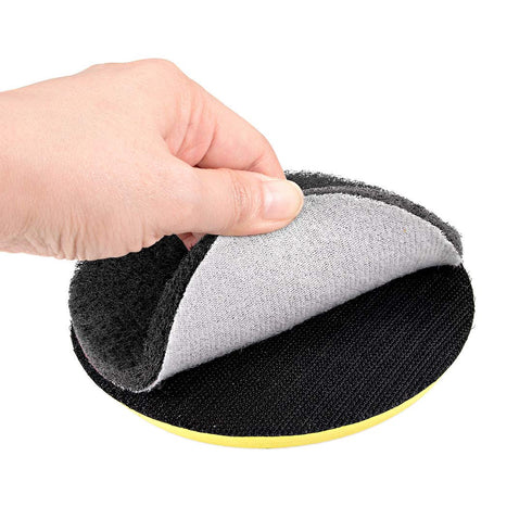 uxcell 5 Inch 800 Grit Drill Power Brush Cleaning Tool, 5pcs Scouring Pads Tile Scrubber