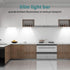 Dimmable 4500K, 3 Pack 12 inch Counter 24V, 4500K ASOKO Under Cabinet Led Light Plug in, Daylight White Linkable Led