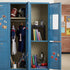 BrightRow 3 Pcs Locker Organizer Accessories Kit - Magnetic Mirror Grooming Mirror Adjustable Locker Shelf All-in-one