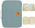 mygreen Universal Travel Gear Organizer, Electronics Accessories Bag, Document File Bag (Large, Gray)