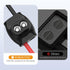 2 Port Insulated Splice Connector, 2-14 Gauge Aluminum to Copper Wire Connectors, Dual Entry Electrical Connector