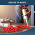 Zonon 100 Pieces Caulk Cap, Caulk Saver Finishing Tool Tube Covers for Sealing and Preserving, Red