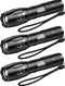 MODOAO 3-Pack Super Bright Flashlights - High Lumens LED Mini Flashlights for Camping and Emergency Use