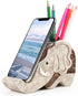 MOKANI Pen Pencil Holder with Phone Stand, Multifunctional Elephant Shaped Desk Organizer
