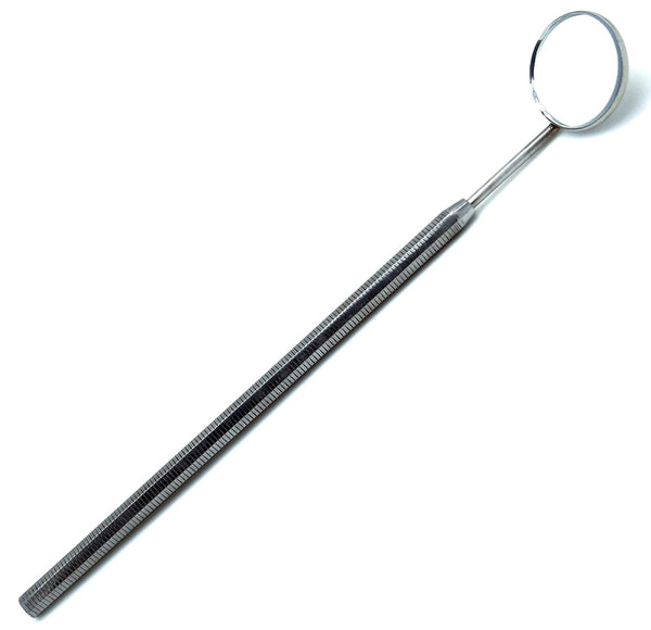 SUPERIOR INSTRUMENTS Mirror 5 Dental Diagnostic Examination with Handle Stainless Steel Instruments