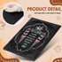 2 Supplies(12 Pack,5 7 Inch) Gerrii Leatherette Table Tents Black PU Leather Menu Covers Bulk Double Sided Frame Sign