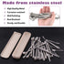 Swpeet 23Pcs Stainless Steel Micro Lab Scoop Spoon Assortment Kit, Pill Filler Tamper Tool for Laboratory
