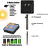 33FT 100LED IP65 Honche Solar Rope Light Waterproof Outdoor LED Copper Fairy String Tube Lights for Party Gazebo Garden