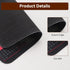 Ryetvok 2026 Calendar Mouse Pad, Non-Slip Rubber Base Desk Mat with Stitched Edge, Smooth Surface Mousepad for Office