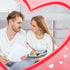 Valentine's Day 48 Pcs Heart Shaped Retractable Metal Ballpoint Pens with Black Ink Party Favor for School Office