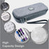 PROHAPI 3M Hard Stethoscope Case, Large Stethoscope Carrying Case with ID Slot, Compatible with Littmann/ADC/Omron/MDF