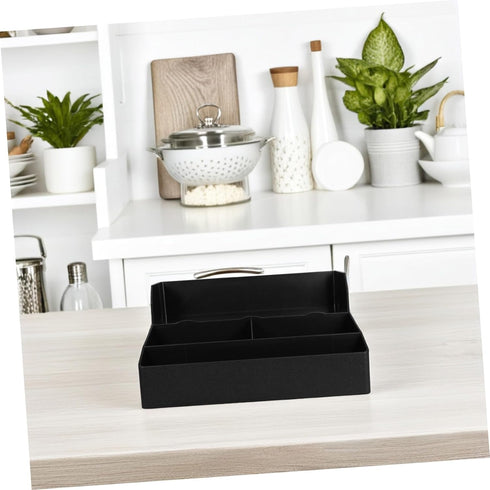 Countertop Modern Kitchen Organizer Milk Tea Shop Storage Box Cup Holder and Dispenser