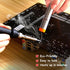 LDK Electric Soldering Iron Kit, 60W Adjustable Temperature with 5 Tips, Desoldering Pump, Carry Bag