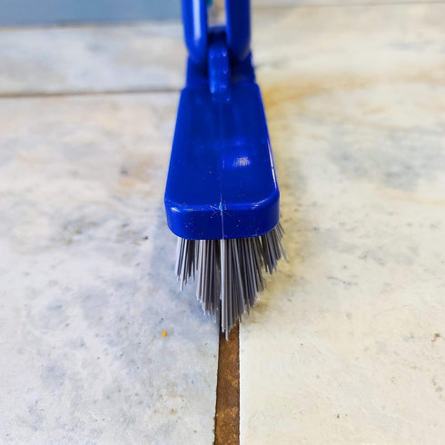 8-inch 10 Inch Bring It On Grout Cleaning Brush Crevice Cleaning Brush with Stiff Nylon Bristles Heavy-Duty Tile