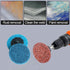 FPPO 30 3 Inch Conditioning,1/4" PCS Quick Change Sanding Disc Surface Shank Nylon Non-Woven Felt Sanding Pads