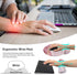 Keyboard Wrist Rest and Mouse Pad with Wrist Support, Ergonomic Memory Foam Mouse Pad for Gaming and Office, Pain Relief Mouse Pad and Wrist Support Set by LATEEFAH