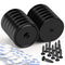 TRYMAG 12 Pcs Black Rare Earth Magnets with Holes, 110lb Strong Neodymium Cup Magnets