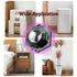 Self Adhesive Caster Wheels for Small Furniture, 360° Rotation Mini Caster Wheels for Appliances (12 PCS, Black)