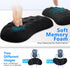 Gimars Mouse Wrist Rest, Ergonomic Memory Foam Mouse Pad with Massage Notes for Computer, Laptop, PC Gaming