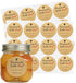 Volokitx 600 Pcs Homemade with Love Stickers, 2" Round Canning Labels for Mason