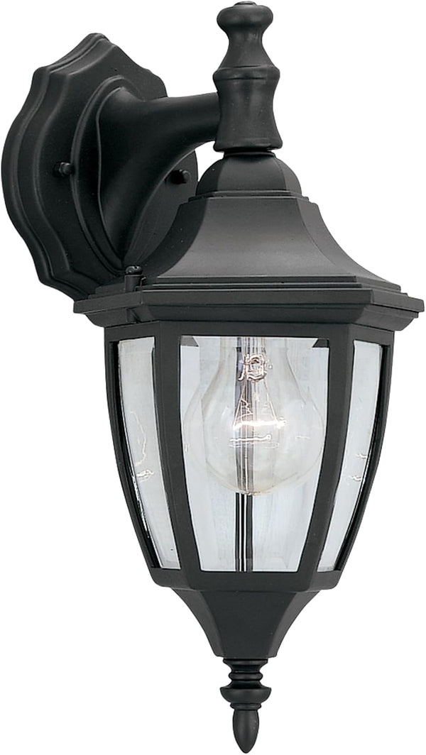 Designers Fountain Waterbury Outdoor Light Fixture, 14.25 Inch Exterior Wall Lantern Sconce