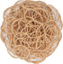 Rubber Bands Size 33, Approximately 220 pcs Light Brown Elastic Rubber Bands for Office Supply
