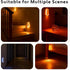 JKHTBDM 1 Pack Sensor,16-Color 4m/Angle 120Led Toilet Night Lights with Motion Activated Changing LED Inside, Sensing