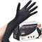 Schneider Nitrile Exam Gloves, Black, Large, 50-ct Box, 4-mil, Latex-Free, Food-Safe