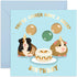 CENTRAL 23 Funny Birthday Card for Women - 'You're Guinea Have a Great Birthday' - Cute Guinea Pig Themed Card with