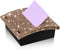 Rhinestone Self Stick Note Pad Holders, 4 x 4 Inches, Memo Note Holder Dispenser for Office Home Desk Supplies