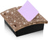 Rhinestone Self Stick Note Pad Holders, 4 x 4 Inches, Memo Note Holder Dispenser for Office Home Desk Supplies