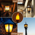 E12 Flame Bulbs 8 Packs, 3 Mode LED Candelabra Flame Light Bulb, 2.0 Watt Warm White, 1800K Candle Light Bulbs for