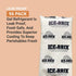 AVIDITI Ice-Brix Ice Packs, Food-Safe Reusable Refrigerant Gel Ice Packs, 5” x 2 ¾”, (96 Pack)