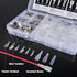Nilight 480PCS Insulated Male Female Spade Terminals, Quick Splice Assortment for 22-14 ga Electrical Wiring