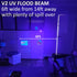 V2 385-395nm Commercial/Domestic uvBeast - Black Light UV Flashlight with HIGH Definition with Flood Effect UV Best