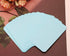 Tupalizy 100PCS Small Blank Paper Message Note Cards, Double-Sided Mini Greeting Place Name Vocabulary Flash Cards