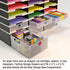 Ultimate Office TierDrop Supply Drawers, Set of 3, Measure 9w x 12d x 2 1/4 Inches High for Desk Accessories