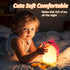 Dimmer Anywin Cute Benson Ducks Night Light, Squishy Touch Silicone Animal Nursery Bedside Lamp, & Rechargeable