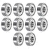 uxcell 10pcs 608ZZ Miniature Deep Groove Ball Bearings 8x22x7mm for Electric Motor, Home Appliances
