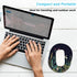 Rimilak Small Mouse Pad, 6 x 8 Inch Waterproof Compact Mini Mouse Mat for Laptop Computer Wireless Mouse, Midnight