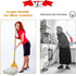 Commercial Mop Heavy Duty Industrial Cotton Mop, 61 inch Metal Mop Stick for Home, Garage, Office, 2 Pack
